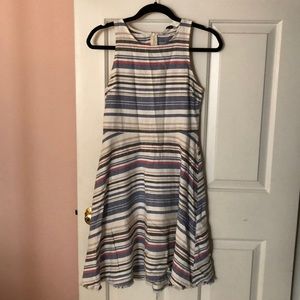 Zara striped a line dress